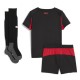 Kids AC Milan Home Jersey Full Kit 2025/26
