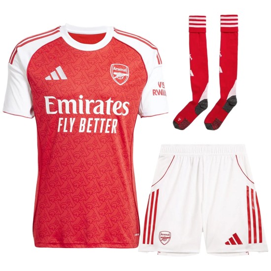 Arsenal Home Jersey Full Kit 2025/26