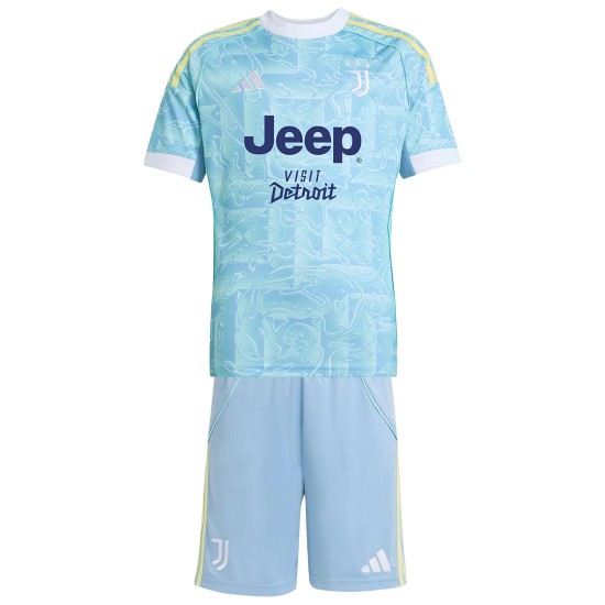 Kids Juventus Away Jersey Kit 2025/26