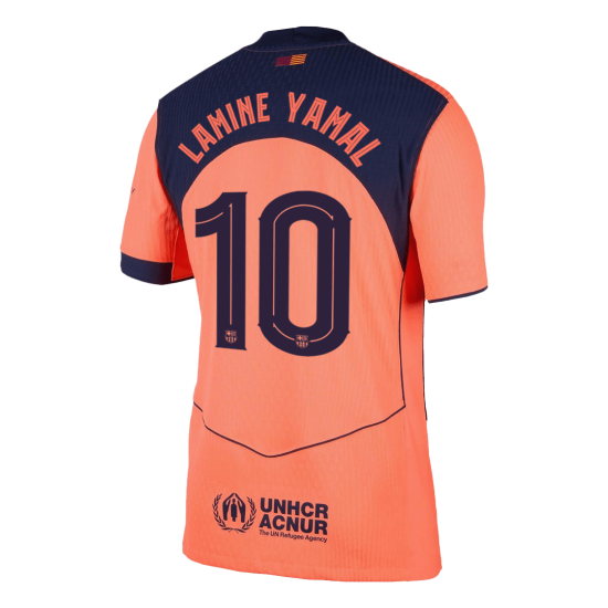 LAMINE YAMAL 10 Barcelona Third Match Jersey Player Version 2025/26 - UCL