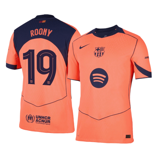ROONY 19 Barcelona Third Match Jersey Player Version 2025/26 - UCL