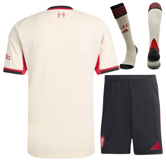 Liverpool Away Jersey Full Kit 2025/26