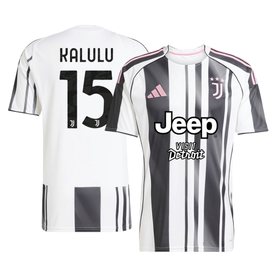KALULU 15 Juventus Home Jersey 2025/26