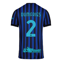 DUMFRIES 2 Inter Milan Home Jersey 2025/26