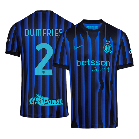 DUMFRIES 2 Inter Milan Home Jersey 2025/26