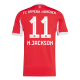 N.JACKSON 11 Bayern Munich Home Jersey 2025/26 - [Super Replica]