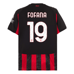 FOFANA 19 AC Milan Home Jersey 2025/26 - [Super Replica]