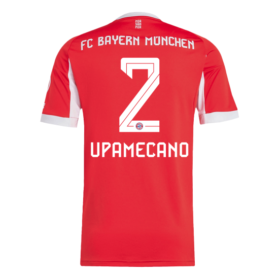 UPAMECANO 2 Bayern Munich Home Jersey 2025/26 - [Super Replica]
