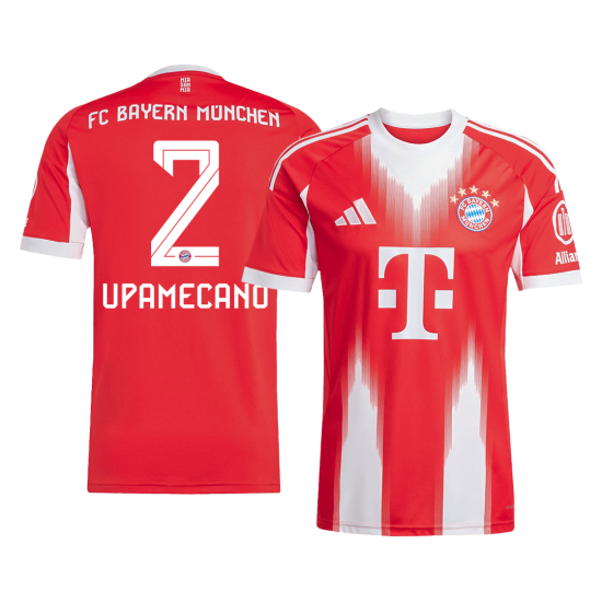 UPAMECANO 2 Bayern Munich Home Jersey 2025/26 - [Super Replica]