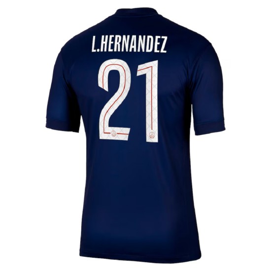 L.HERNANDEZ 21 PSG Home Jersey 2025/26 - [Super Replica]