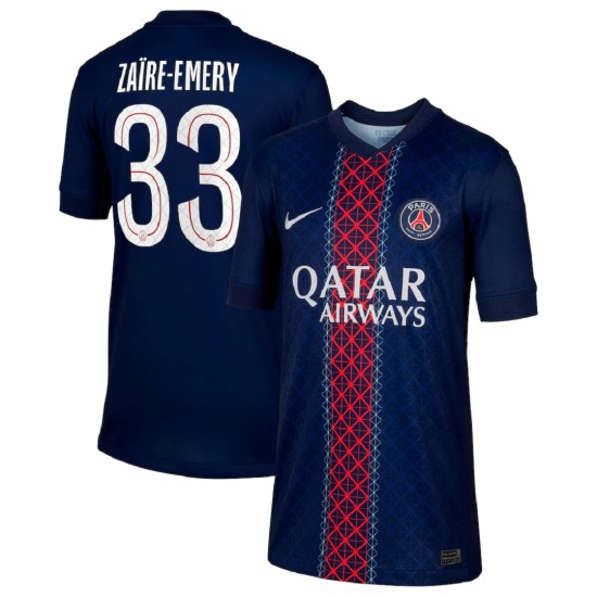 ZAÏRE-EMERY 33 PSG Home Jersey 2025/26 - [Super Replica]