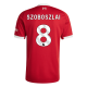 SZOBOSZLAI 8 Liverpool Home Jersey 2025/26