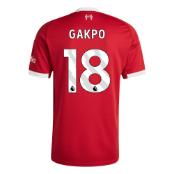 GAKPO 18 Liverpool Home Jersey 2025/26