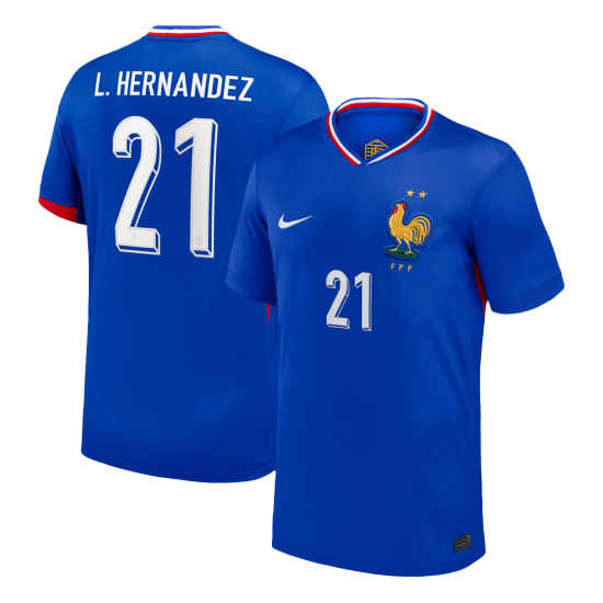 L.Hernandez 21 France Home Jersey 2025