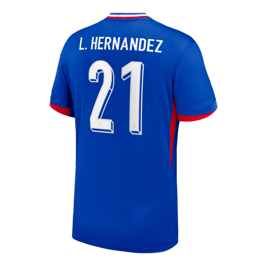 L.Hernandez 21 France Home Jersey 2025