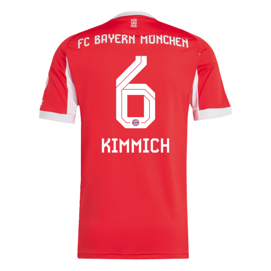 KIMMICH 6 Bayern Munich Home Jersey 2025/26 - [Super Replica]