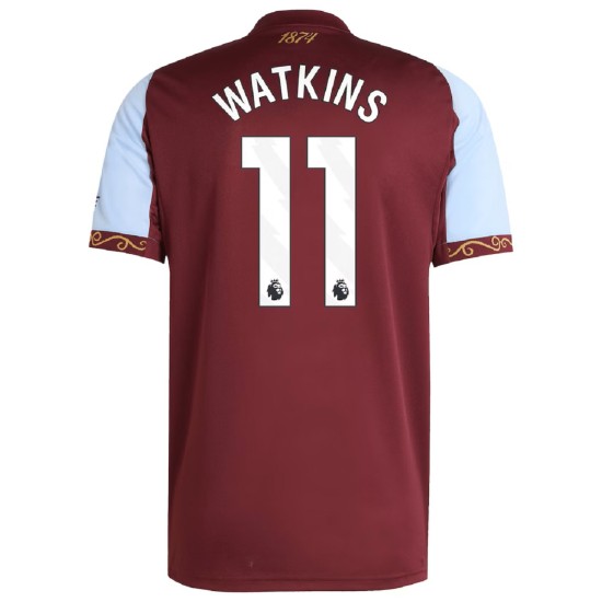 WATKINS 11 Aston Villa Home Jersey 2025/26