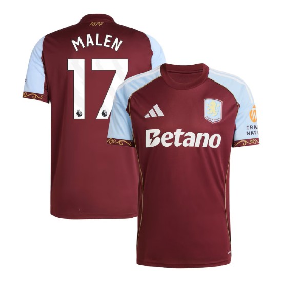 MALEN 17 Aston Villa Home Jersey 2025/26