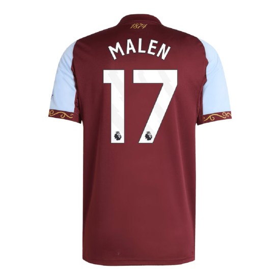 MALEN 17 Aston Villa Home Jersey 2025/26