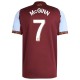 McGINN 7 Aston Villa Home Jersey 2025/26 - Cup Font