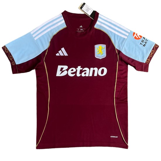 McGINN 7 Aston Villa Home Jersey 2025/26 - Cup Font