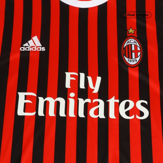 Ibrahimović 11 Retro AC Milan Home Jersey 2011/12