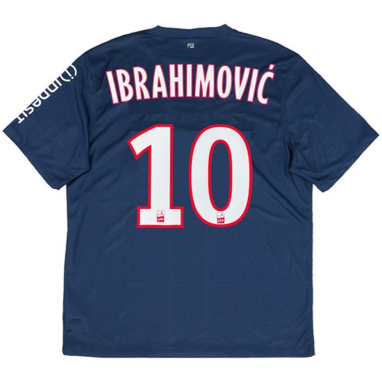 Ibrahimović 10 Retro PSG Home Jersey 2012/13