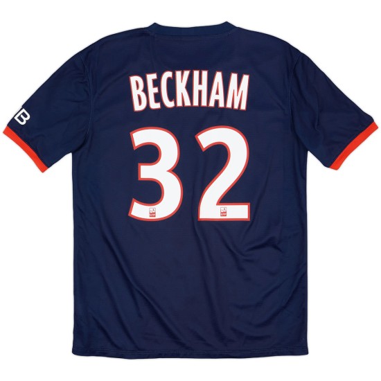 BECKHAM 32 Retro PSG Home Jersey 2013/14