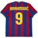 Ibrahimović 9 Retro Barcelona Home Jersey 2009/10