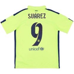 SUÁREZ 9 Retro Barcelona Third Jersey 2014/15
