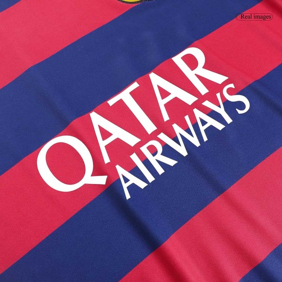 MESSI 10 Retro Barcelona Home Jersey 2015/16