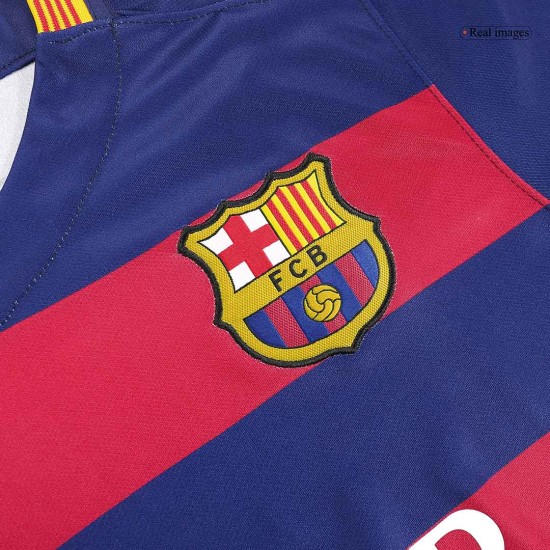 MESSI 10 Retro Barcelona Home Jersey 2015/16