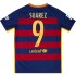 SUÁREZ 9 Retro Barcelona Home Jersey 2015/16