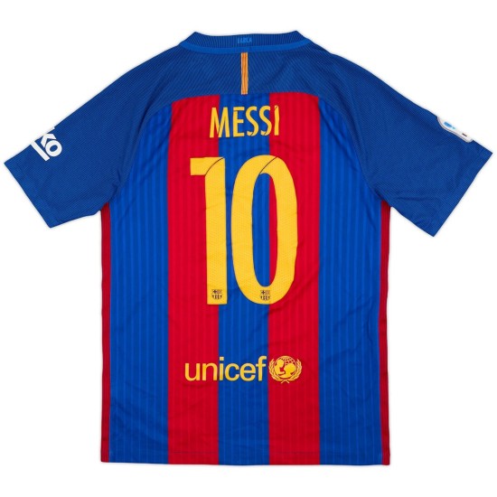 MESSI 10 Retro Barcelona Home Jersey 2016/17