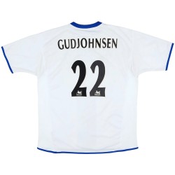 Gudjohnsen 22 Retro Chelsea Away Jersey 2003/05