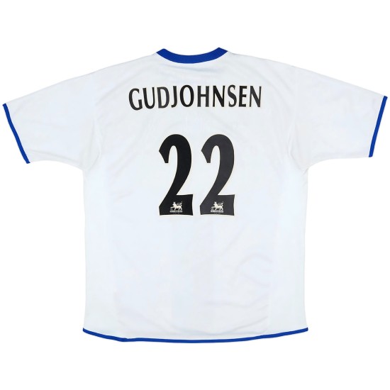 Gudjohnsen 22 Retro Chelsea Away Jersey 2003/05