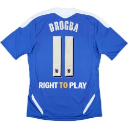 Drogba 11 Retro Chelsea UCL Final Home Jersey 2011/12