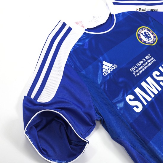 Torres 9 Retro Chelsea UCL Final Home Jersey 2011/12