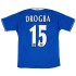 Drogba 15 Retro Chelsea Home Jersey 2003/05