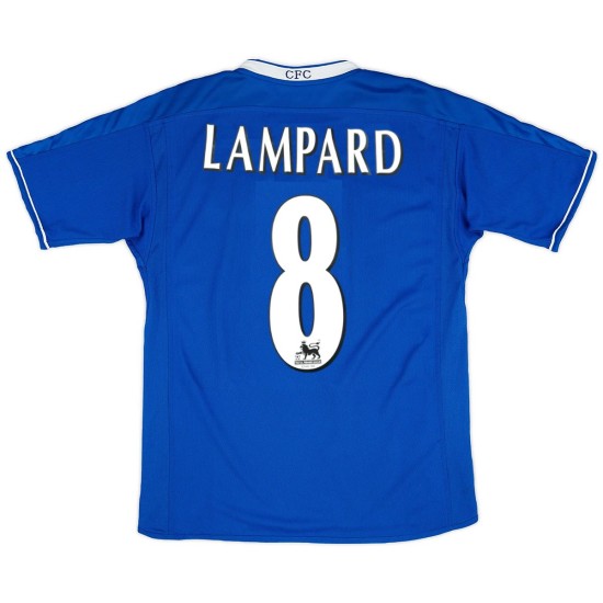 Lampard 8 Retro Chelsea Home Jersey 2003/05