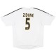 Zidane 5 Retro Real Madrid Home Jersey 2004/05
