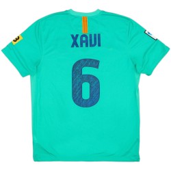 XAVI 6 Retro Barcelona Away Jersey 2010/11