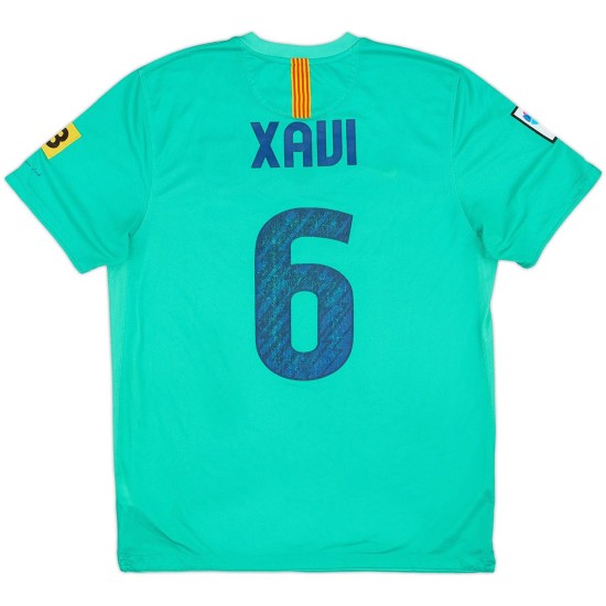 XAVI 6 Retro Barcelona Away Jersey 2010/11
