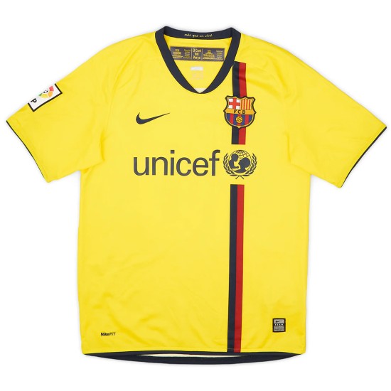 Eto\'o 9 Retro Barcelona Away Jersey 2008/09