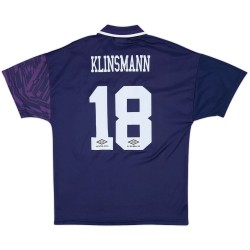 Klinsmann 18 Retro Tottenham Hotspur Away Jersey 1994/95