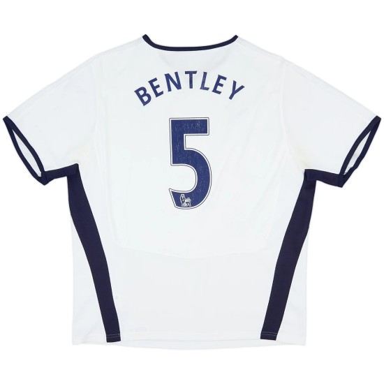 Bentley 5 Retro Tottenham Hotspur Home Jersey 2008/09