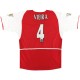 Vieira 4 Retro Arsenal Home Jersey 2002/04