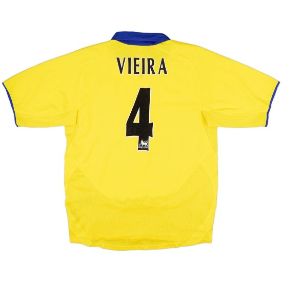 Vieira 4 Retro Arsenal Away Jersey 2003/04
