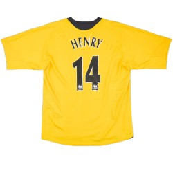 Henry 14 Retro Arsenal Away Jersey 2005/06