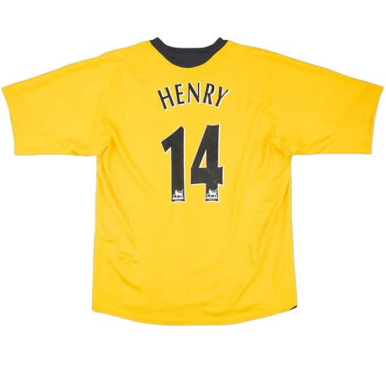 Henry 14 Retro Arsenal Away Jersey 2005/06